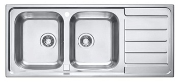 Мойка для кухни Alveus LINE MAXIM 100 SAT-90 1165x505 1087975