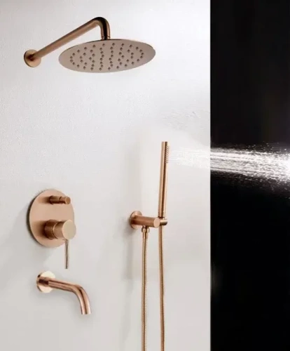 Душевая система Rea Lungo rose gold P6610