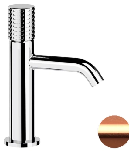 Смеситель для раковины Remer Celebrity CEC12RP, медь брашированная