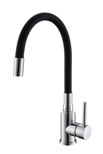 Смеситель для кухни Alveus FLEXA BLACK SAT 1147023