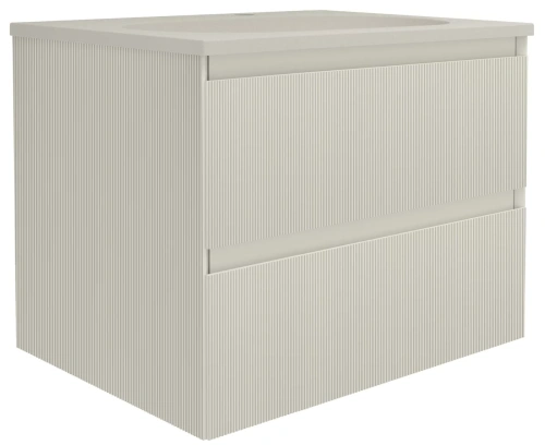 Тумба подвесная Vincea Welle 600 M.Beige Soft-touch VMC-2WL600MBG