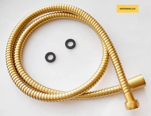 Шланг CeramaLux KBH/007 золотой матовый