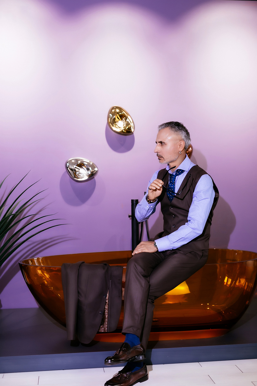 Съемка лица бренда Keramalux Premium.