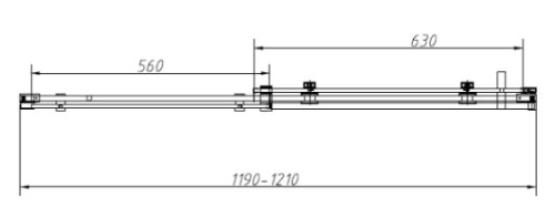 Душевой уголок Vincea Como-N VSR-4CN1012CGB