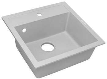 Мойка кухонная Zorg Como 51 серый жемчуг