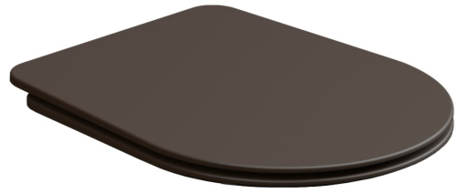 Крышка с сиденьем GSG Ceramic Design Hit! HICOPRSLTICR035, Cacao Matt
