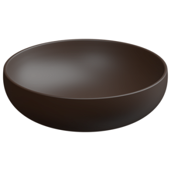 Раковина накладная 45 см GSG Ceramic Design Easy EALAVRO45035, Cacao Matt