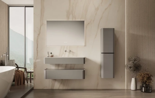 Тумба подвесная Vincea Caprise VMC-4CA120MLG светло-серый матовый