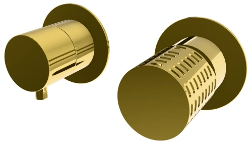 Смеситель для душа Remer Celebrity CEC92ZPWBDO, золото глянцевое