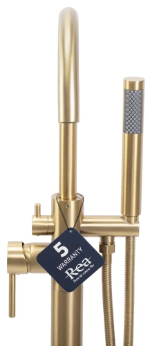 Смеситель для ванны Rea Mono gold matt B2716