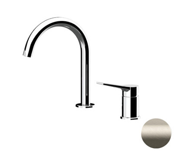 Смеситель для раковины Remer Slash SL57XV, сталь