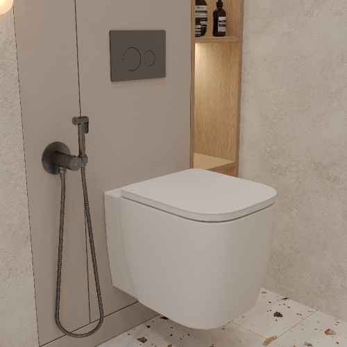 Комплект Oliveeka инсталляция OL-MQ-003 с унитазом OL-G1 и кнопкой OL-R22-BGM