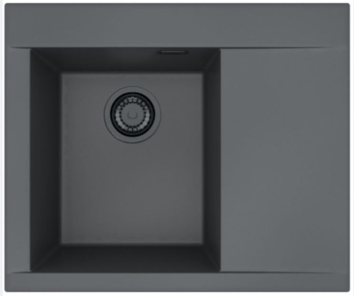Мойка для кухни Alveus PURE-G 50L Algranit DEEP BLACK-A90 BE 620x520x198 1149291