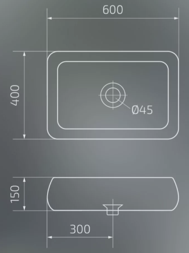 Умывальник Gid N9239