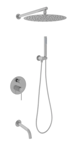 Набор душевой со смесителем Oliveeka OL-88939017+88869017-BN
