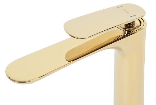 Смеситель для умывальника Rea Berg Gold B2042