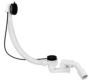Сифон для ванны McAlpine Slim MP31SSF-MBBR