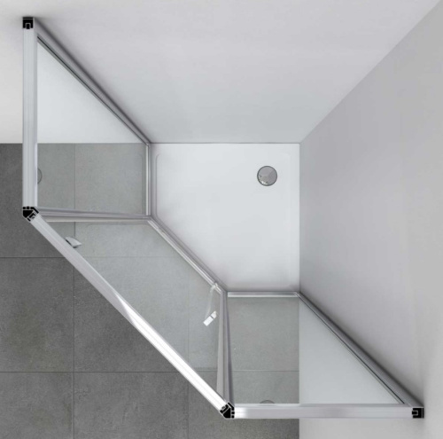 Душевой уголок Vincea Penta VSP-3P100CLB