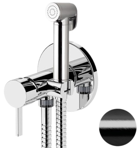 Гигиенический душ Remer Metrica MC65WCFP, черный брашированный хром