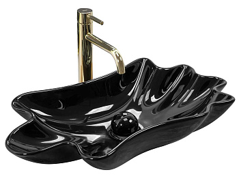 Умывальник Rea Infinity Black U3401
