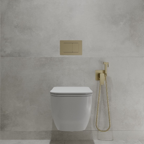 Комплект Oliveeka инсталляция OL-MQ-003 с унитазом OL-1216 и кнопкой OL-E12-BG