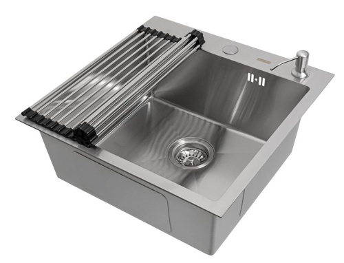 Комплект Arfeka Eco AR мойка 500*500, роллер-мат, дозатор satin