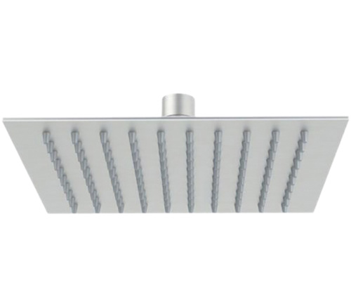 Верхний душ с шарнирным соединением 30 см Remer INOX SS357UFS30X, нержавеющая сталь