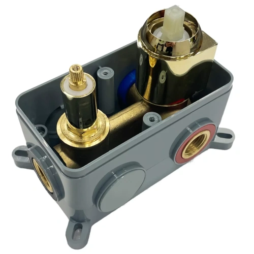 Душевая система Rea Moby gold P2405