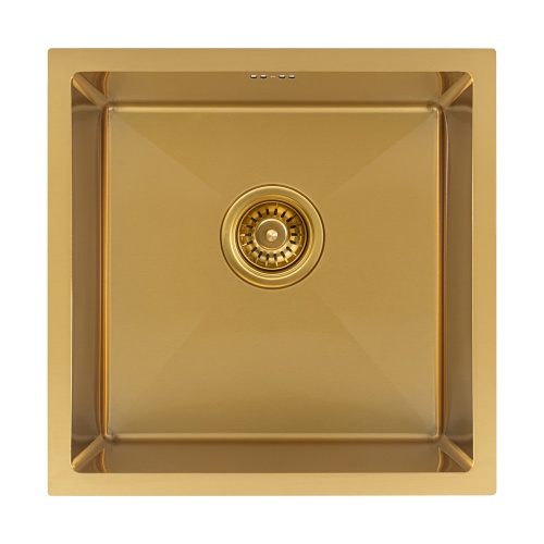 Мойка кухонная Arfeka Eco AR 450*450 gold PVD NANO
