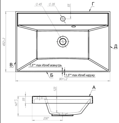 Тумба напольная Vela Фаворит массив 90Н (орех) TU671061