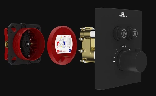 Душевая система Vincea Inspire VSFW-3I21T1MB