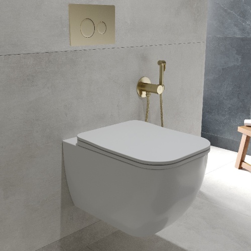 Комплект Oliveeka инсталляция OL-MQ-003 с унитазом OL-1216 и кнопкой OL-R22-BG