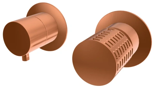 Смеситель для душа Remer Celebrity CEC92ZPWBRP, медь брашированная