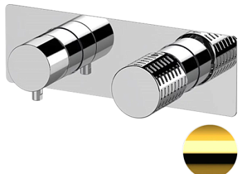 Смеситель для душа Remer Celebrity CEC93ZWBDO, золото глянцевое