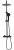 Душевая система Rea Vincent black matt P6600 Душевая система Rea Vincent black matt P6600