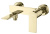 Смеситель для ванны Rea Storm Gold B9985