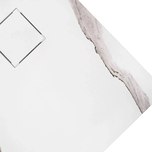 Душевой поддон Rea Magnum Carrara White 80x100 K7004