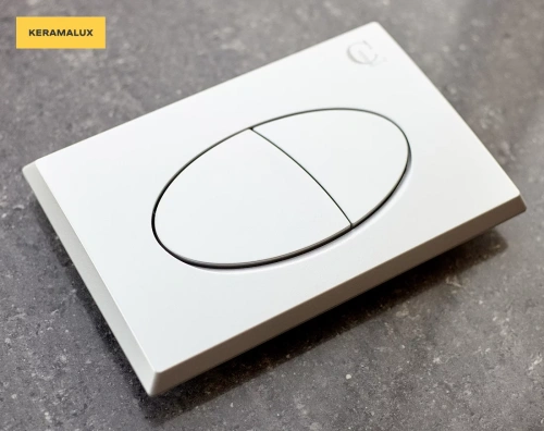 Кнопка смыва CeramaLux NC-011 серебро