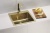 Мойка для кухни Alveus PURE MONARCH 70 BRONZE-90 FS 565x525 1141621