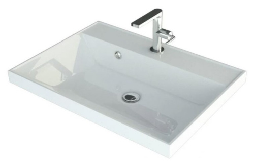 Тумба подвесная Vela Мира ЛАЙТ 60П под Classica (бетон/черный мат) TU2712