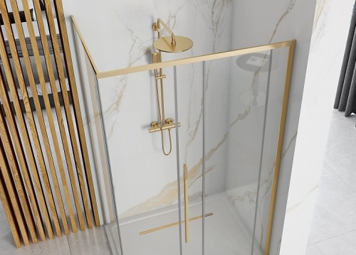 Душевой уголок Rea Solar Gold 90x90 K4900