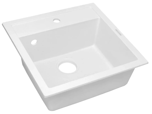 Мойка кухонная Zorg Como 51 белый камень