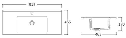 Раковина Vincea VBS-13990