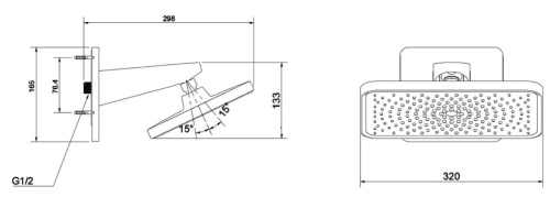 Душевая система Vincea VSFW-433TI4RGM