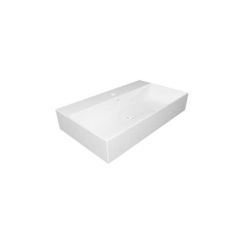 Раковина накладная 80x46 см GSG Ceramic Design Zenith ZELAVBW80000, белый глянцевый