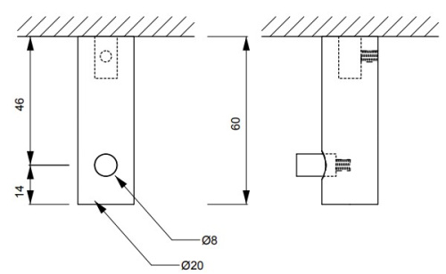 Крючок Decor Walther Bar HAK1 0856700