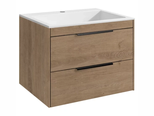 Тумба подвесная Vincea Chiara 2D 600 N.Oak VMC-2C2600NO