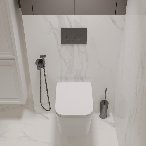 Комплект Oliveeka инсталляция OL-MQ-003 с унитазом OL-5014 и кнопкой OL-R22-BGM