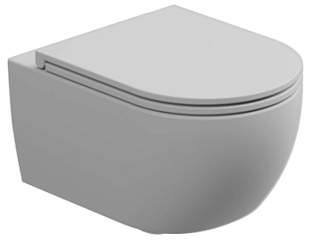 Унитаз подвесной GSG Ceramic Design Like LKWCSOEC001, белый матовый