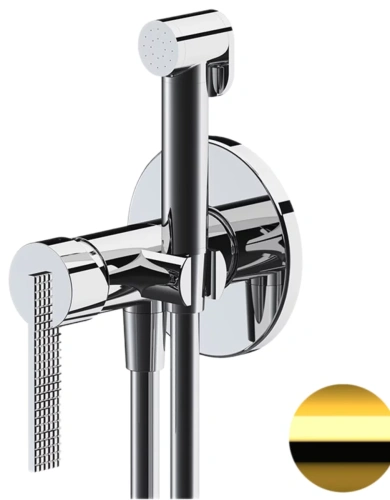 Гигиенический душ Daniel Club ANC645BP4DCDO, золото глянцевое